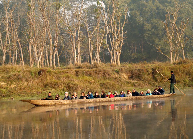 Canoe Ride Chitwan National Park